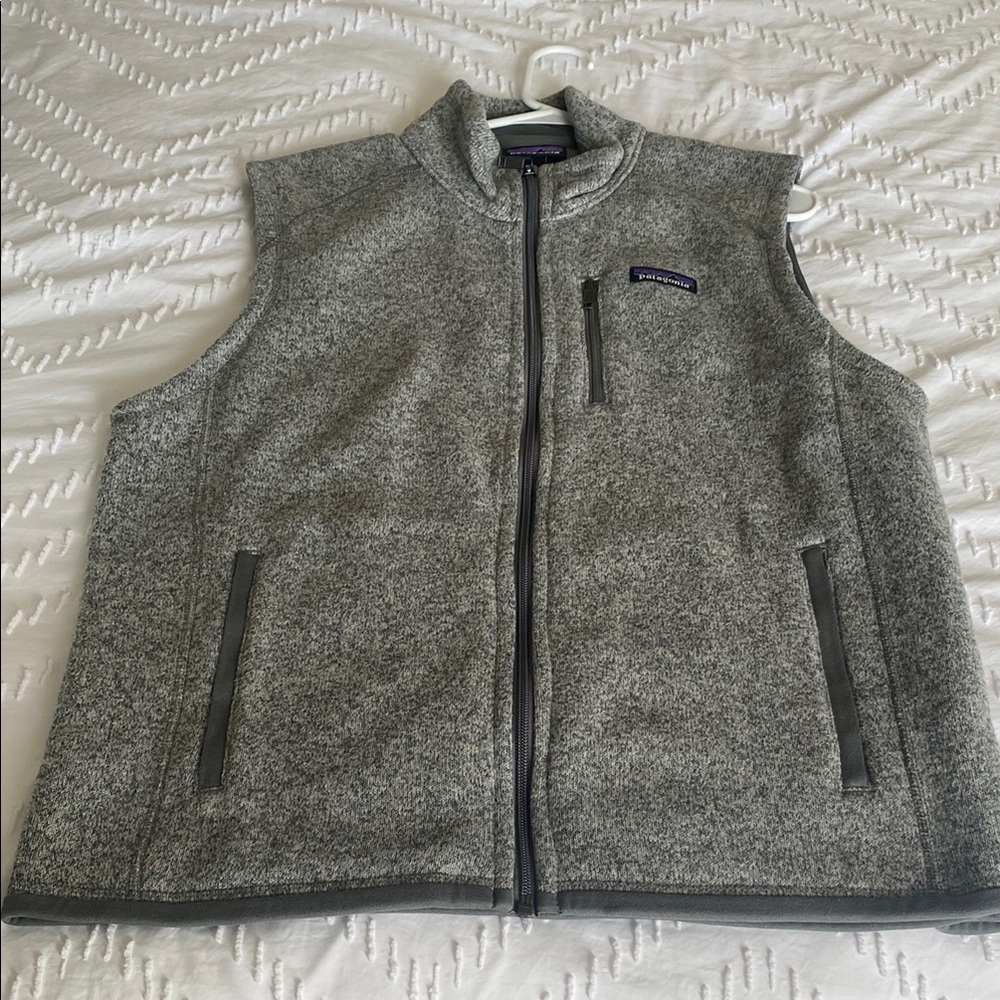 Patagonia Gray Fleece Vest
